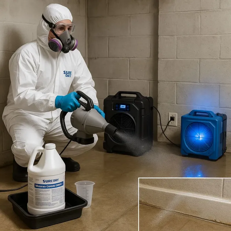 Sanitization and Odor Removal process in Jackson, LA