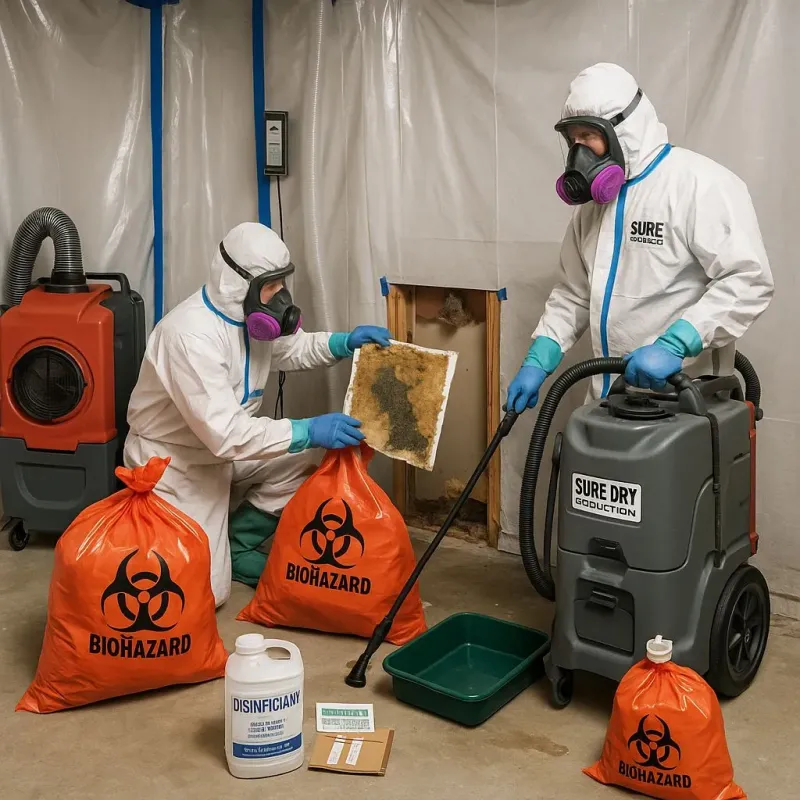 Contaminated Water Handling Protocols process in Jackson, LA