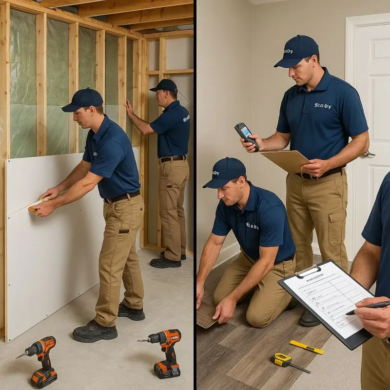 Repairs and Reconstruction process in Jackson, LA