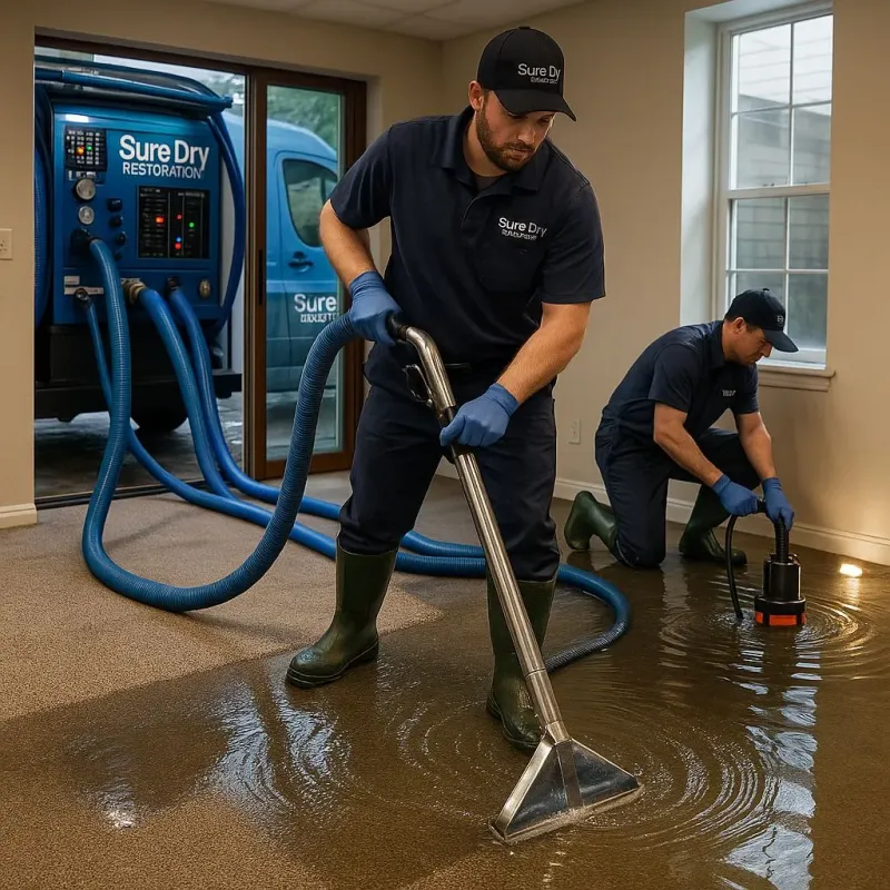 Water Extraction and Removal process in Jackson, LA